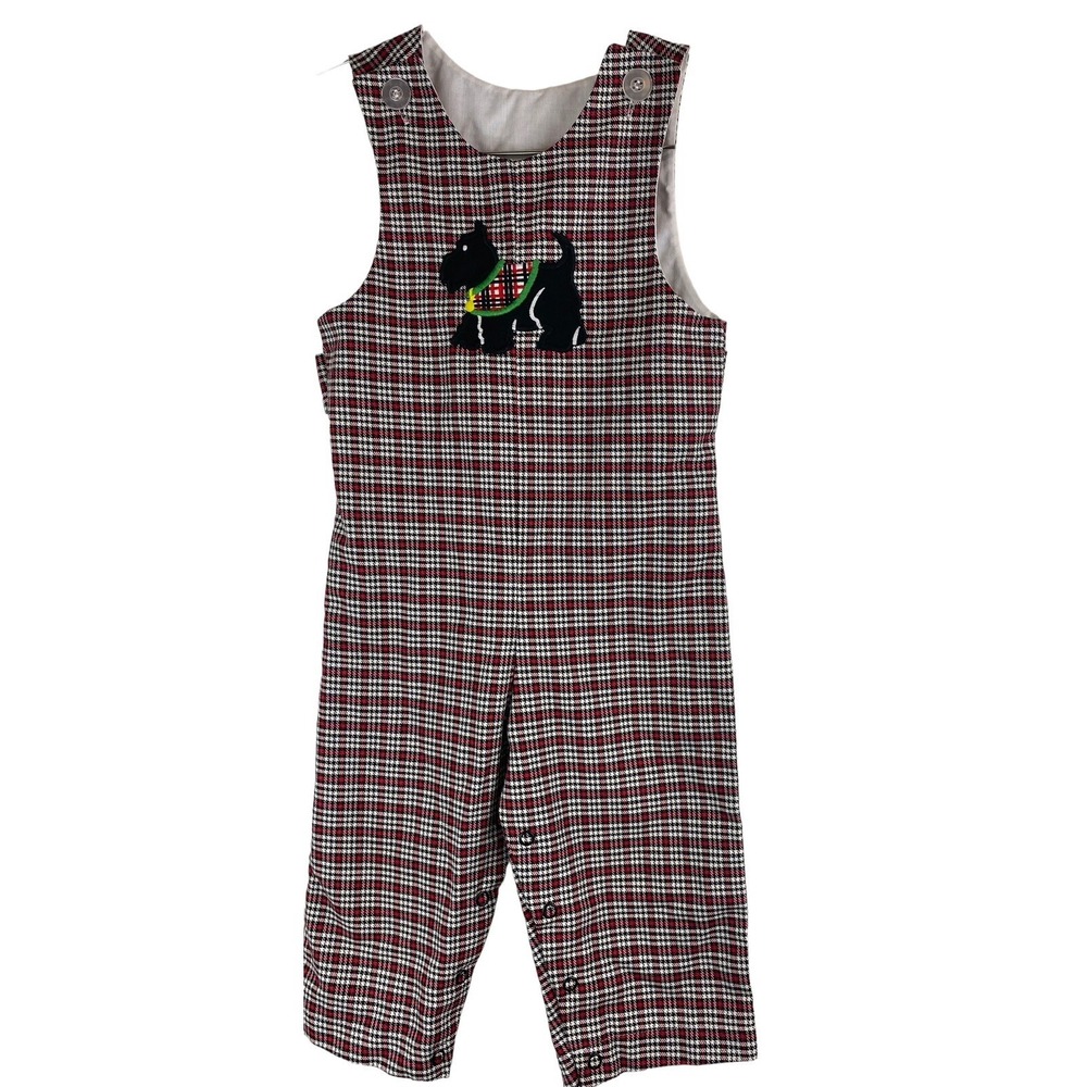 Vintage boutique Scottish Terrier longall size 2t Scotty Fast Friends 2